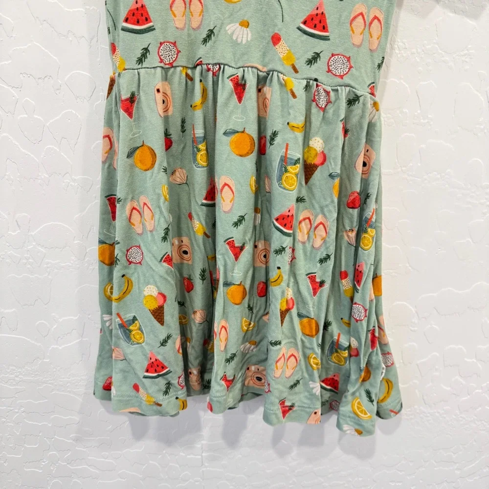 Gigi and Max Bamboo Dress Girls 2T 3T Summer A-line Casual Comfortable Ruffle